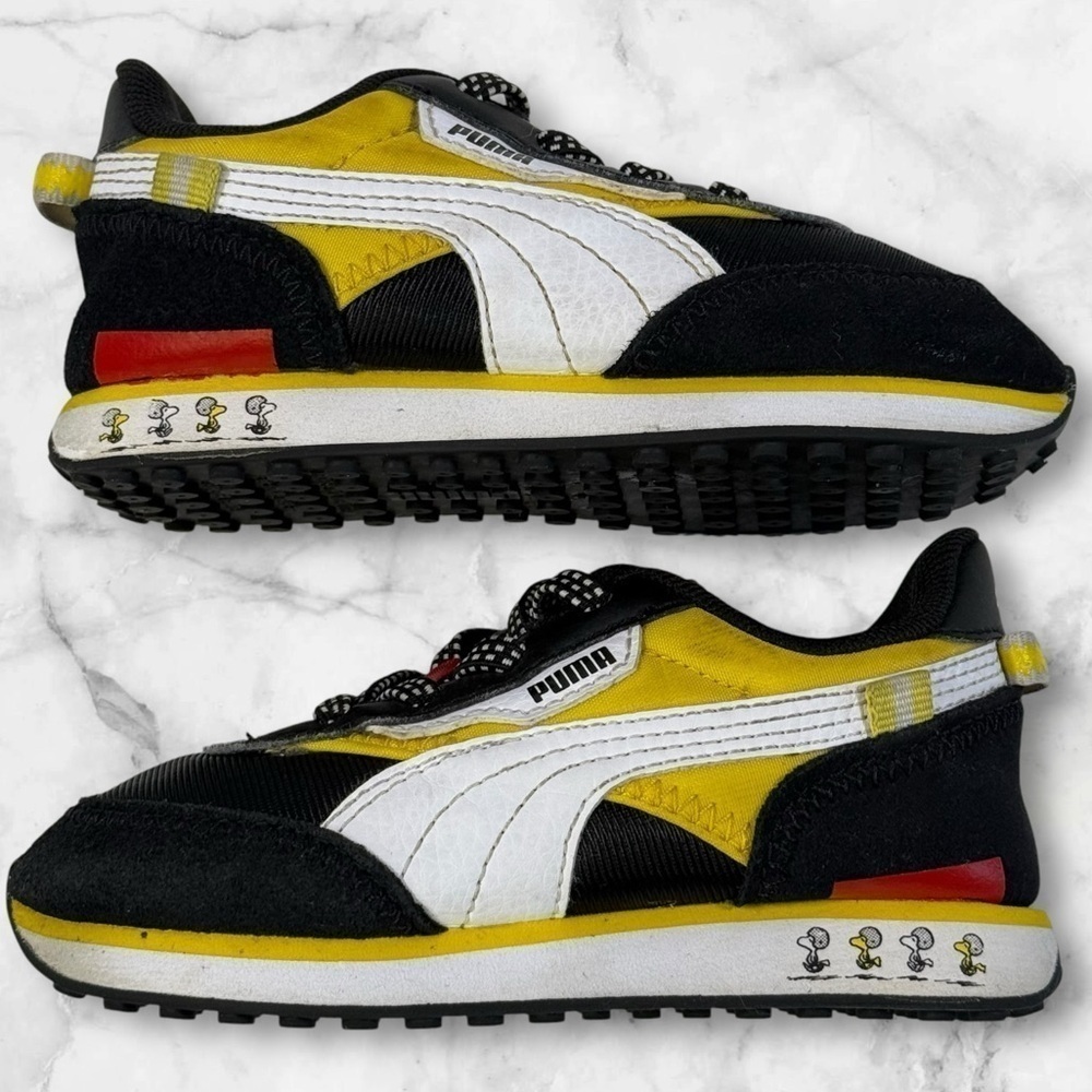 Toddler Puma X Peanuts Future Rider size 8C - Picture 4 of 7
